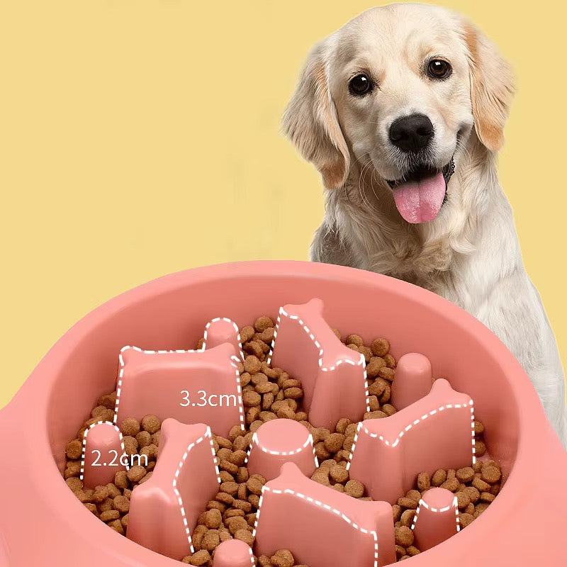 Slow Feeder Dog Bowl