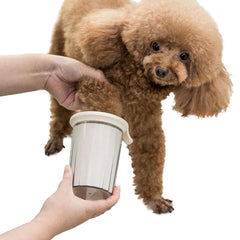 Portable Pet Foot Washer Cup Soft Silicone Bristles Pet Clean Brush