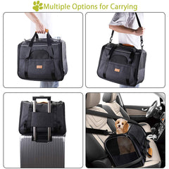 Cat Carrier Soft Dog Carrier Foldable Portable Bag Pet