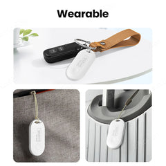 Pet GPS Tracker Bluetooth-compatible GPS Locator Dog Cats Smart Tag Luggage Key Finder Compatible with iOS Find My APP