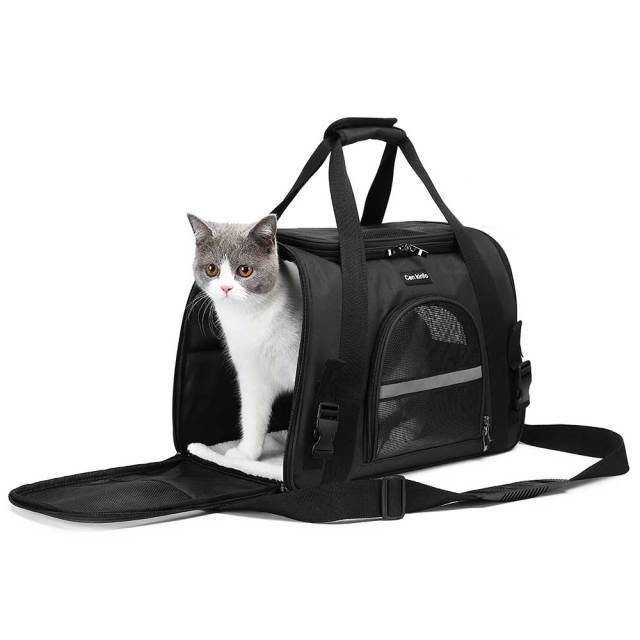 Cat Carrier Soft Dog Carrier Foldable Portable Bag Pet